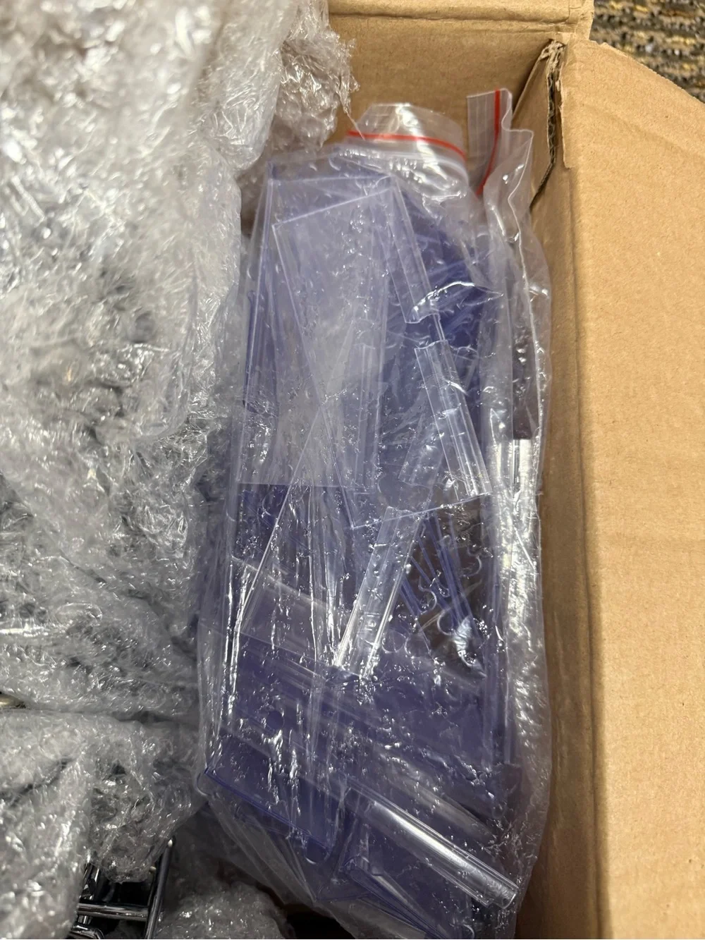 Meral Scan Hooks With Label Holder